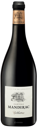 Chateau Mandirac Corbiéres Rouge 2021