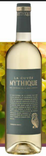 La Cuvee Mythique Blanc Grenache ,Mars,Viog,Bour. 2020